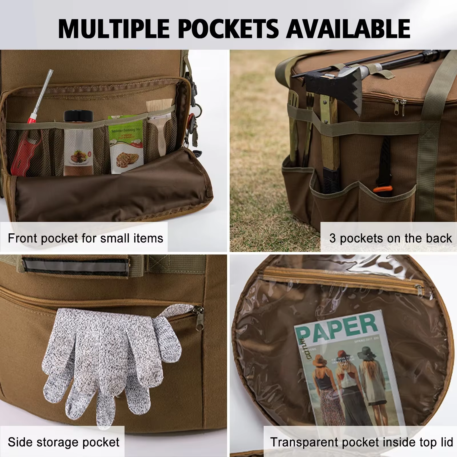 Bolsa Goture para cocina de camping – Estuche oxford 210D resistente - imagen 2