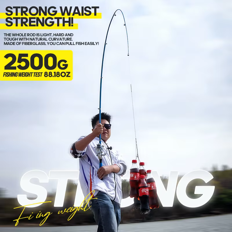 Caña Telescópica Surfcasting TAIYU – Combo Portátil con Carrete - imagen 2