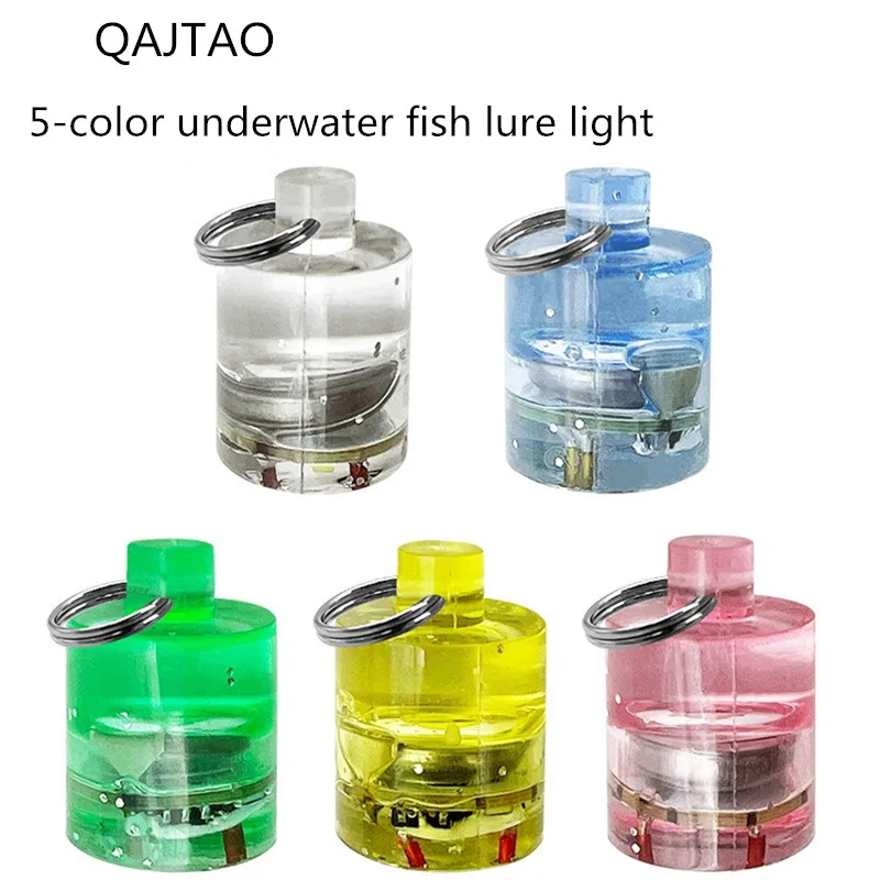 Luz LED para señuelos QAJTAO mini cilíndrica con botón - imagen 2
