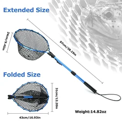 Red Goture Landing Net Extensible – Para Trucha Catch Release