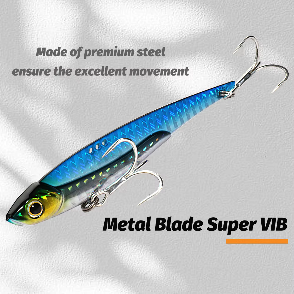 GOBAIT VIB – Señuelo Vibration giratorio de metal con anzuelo hundidor - imagen 4