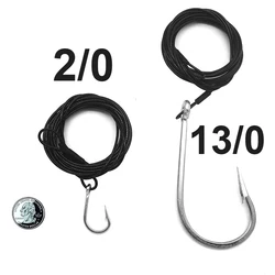 Aparejos de tiburón con cable recubierto 9,8 ft 380-400 lb - pesca