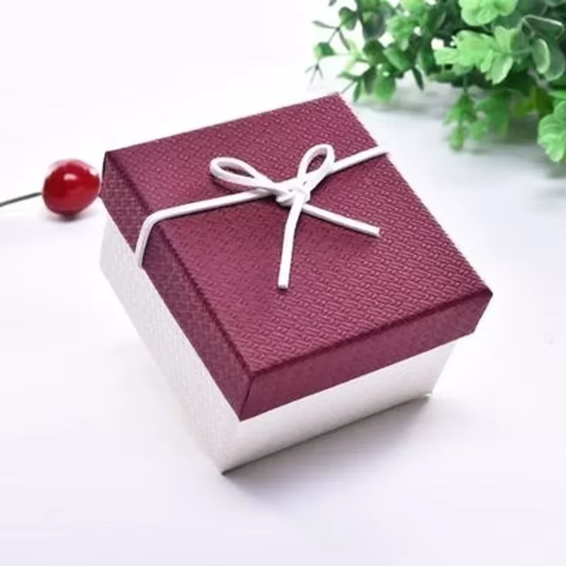 Estuche de regalo para joyería con almohadilla interior