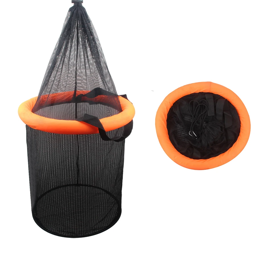 Cebador flotante pliable con jaula de malla resistente - imagen 3