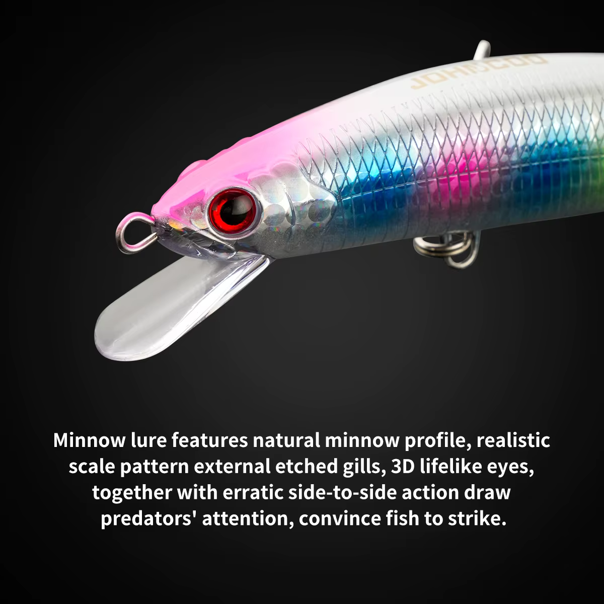 Señuelo Minnow Flotante Johncoo – Jerkbait 13-16 cm - imagen 3