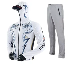 Traje de pesca hombre protección solar – Transpirable secado rápido