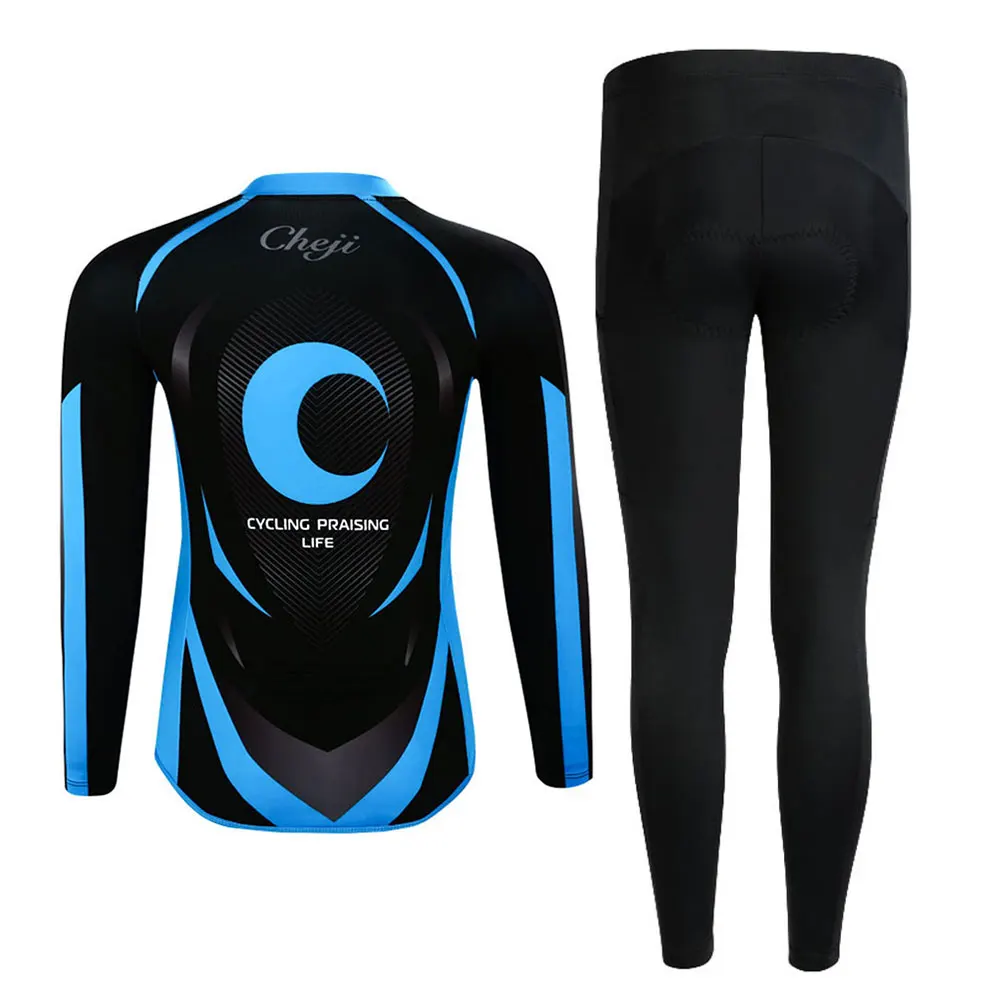 Maillot ciclismo infantil manga larga transpirable secado rápido - imagen 4