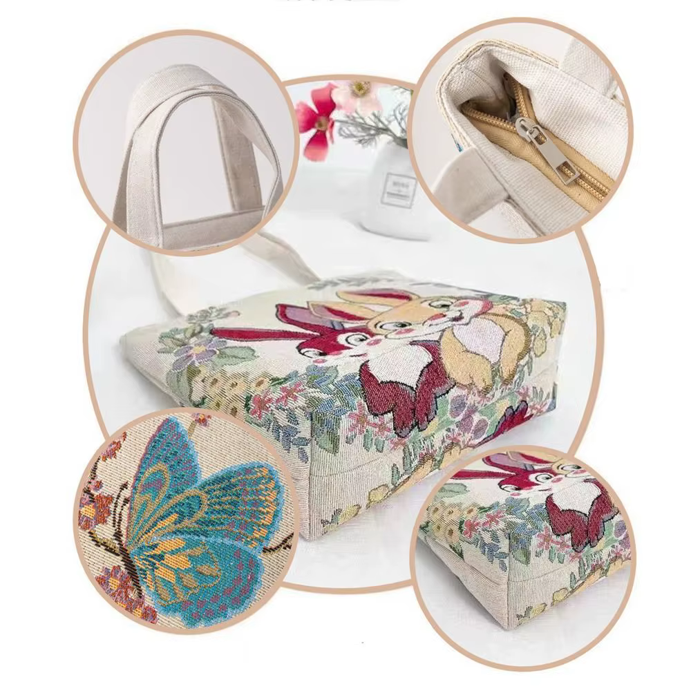 Bolsa de lona con ilustraciones de gatos