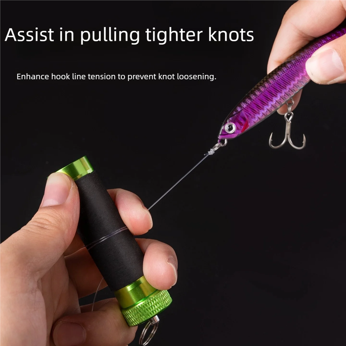Tirador de líneas de aluminio con grip antideslizante - imagen 5