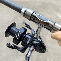 Carrete Spinning 25KG Freno para Agua Salada – Serie 12000
