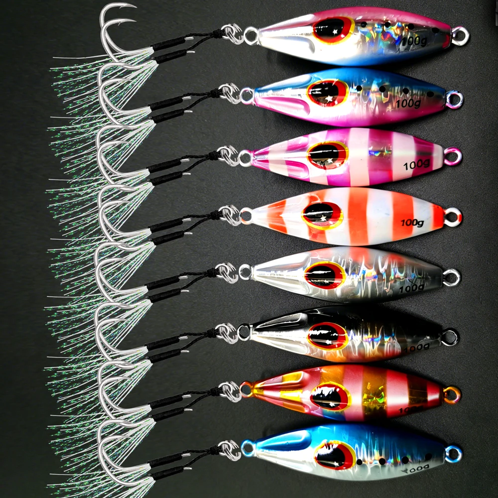 Micro jig en acción para jigging lento
