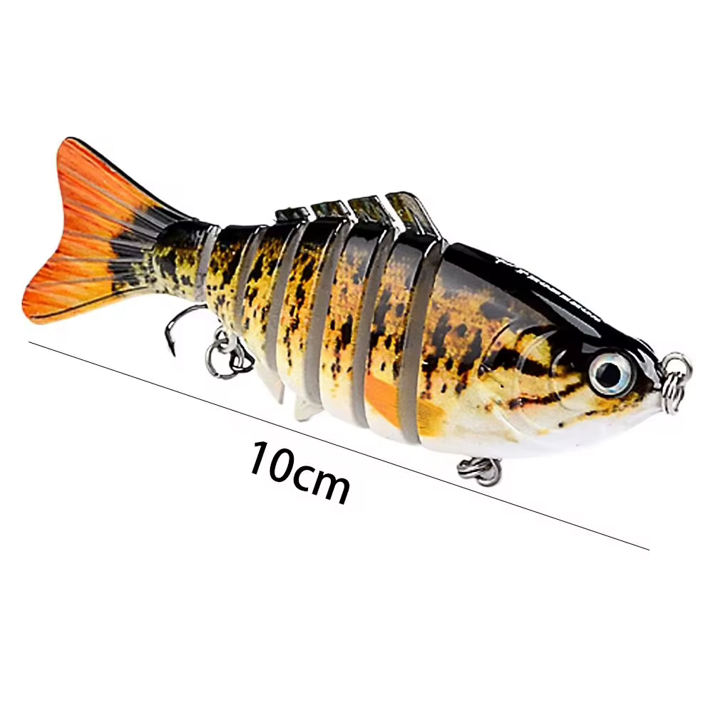 Wobbler Articulado 10cm 15g – Cebo Duro para Agua Dulce - imagen 2