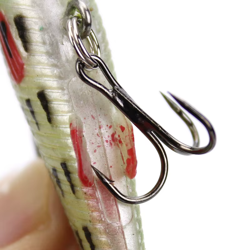 Swimbait de Silicona Cola en T para Sábalo y Lucio Señuelo Suave