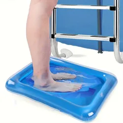 Bañera inflable plegable multiusos para pies y limpieza de piscina