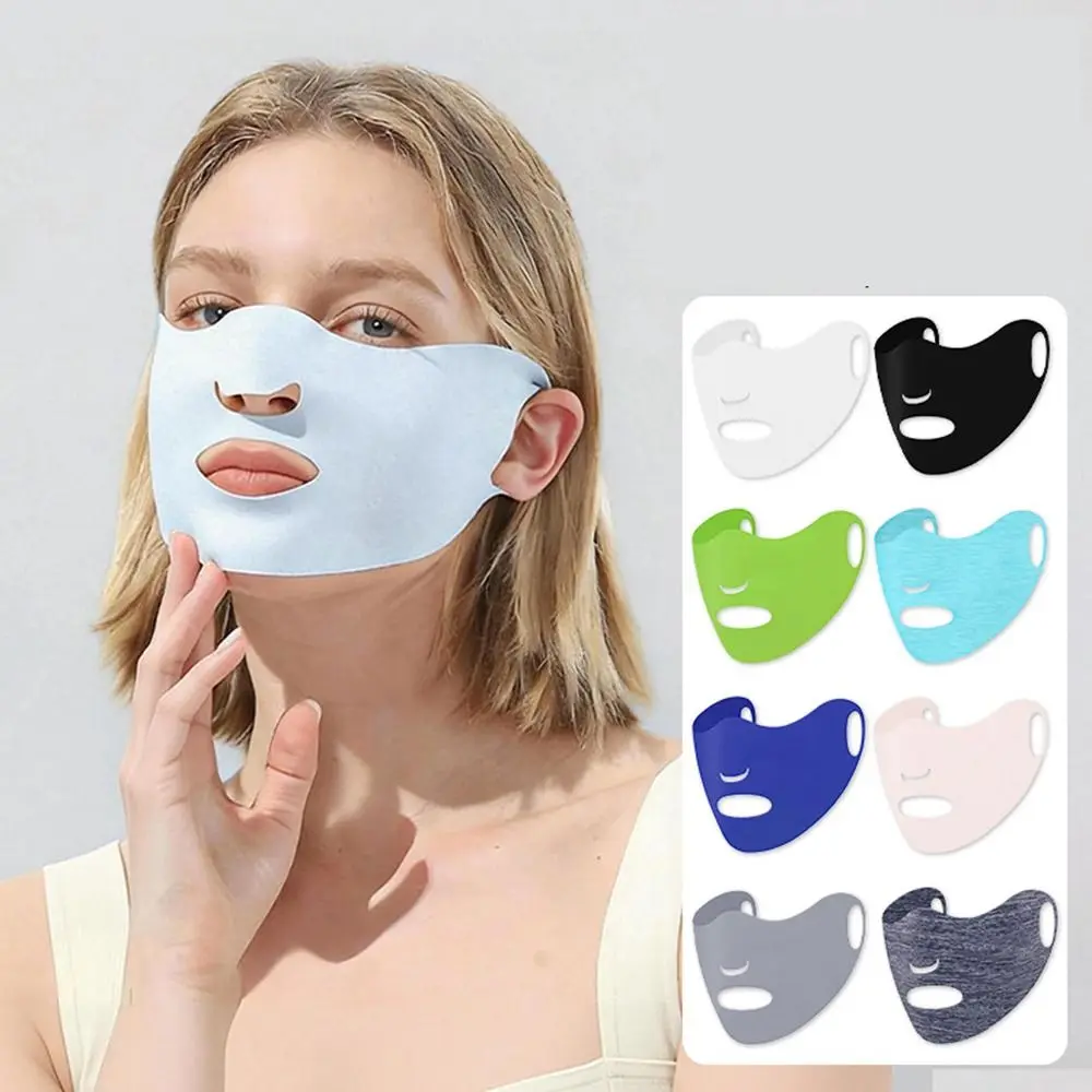Mascarilla solar protectora transpirable sin costuras, ajuste 3D - imagen 5