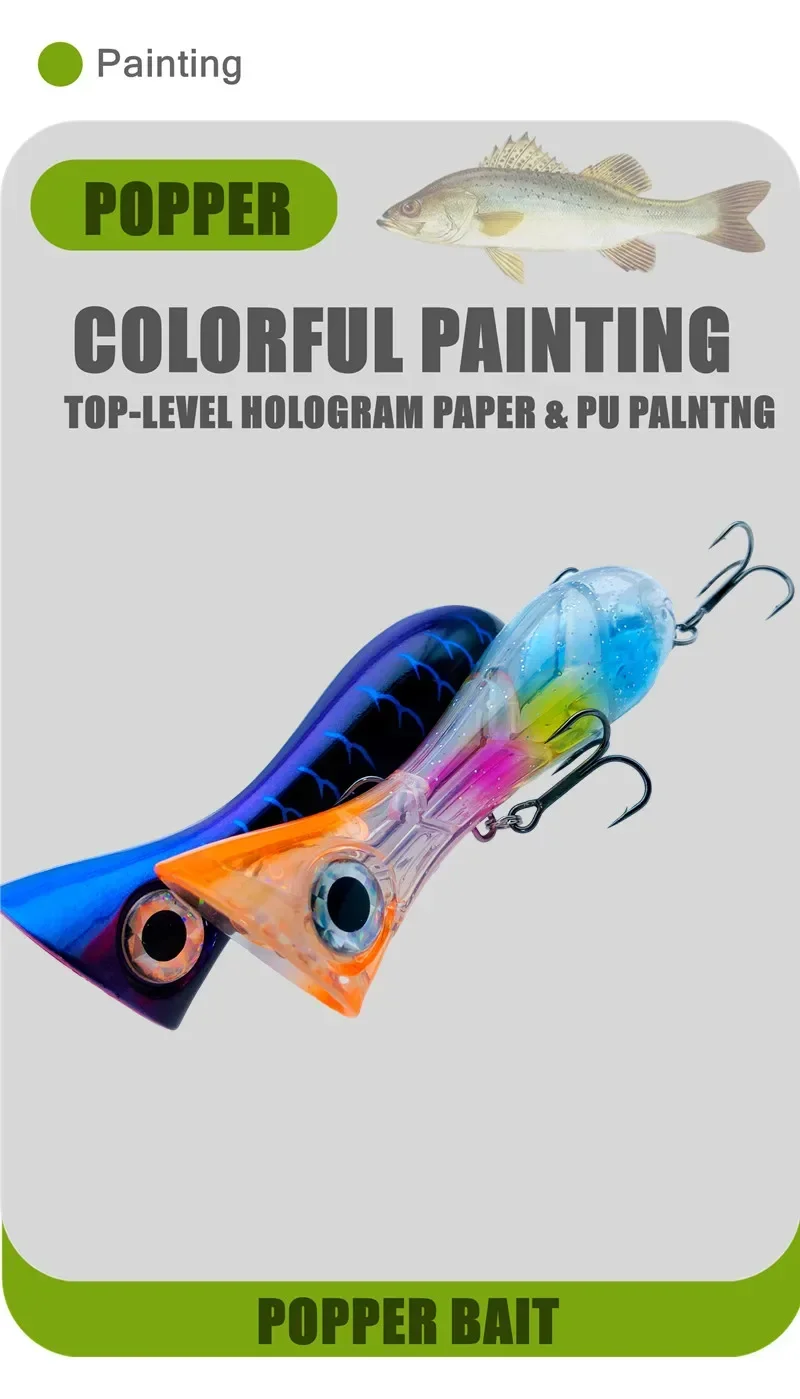 Comparativa de colores disponibles del Popper