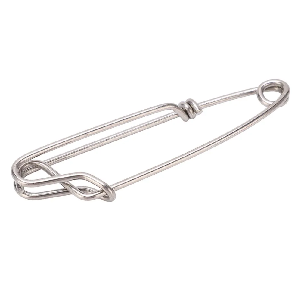 Clips de acero inoxidable con ojo abierto para pesca de atún y crustáceos - imagen 2