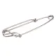 Clips de acero inoxidable con ojo abierto para pesca de atún y crustáceos - imagen 2
