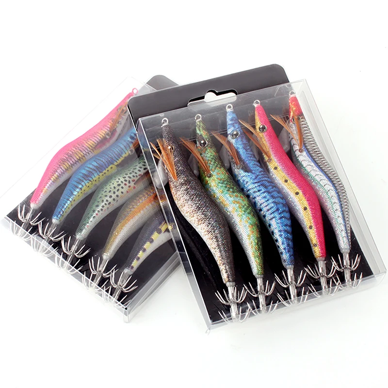 Señuelos jigs de calamar noctilucientes Ruke - spinnerbait - imagen 4