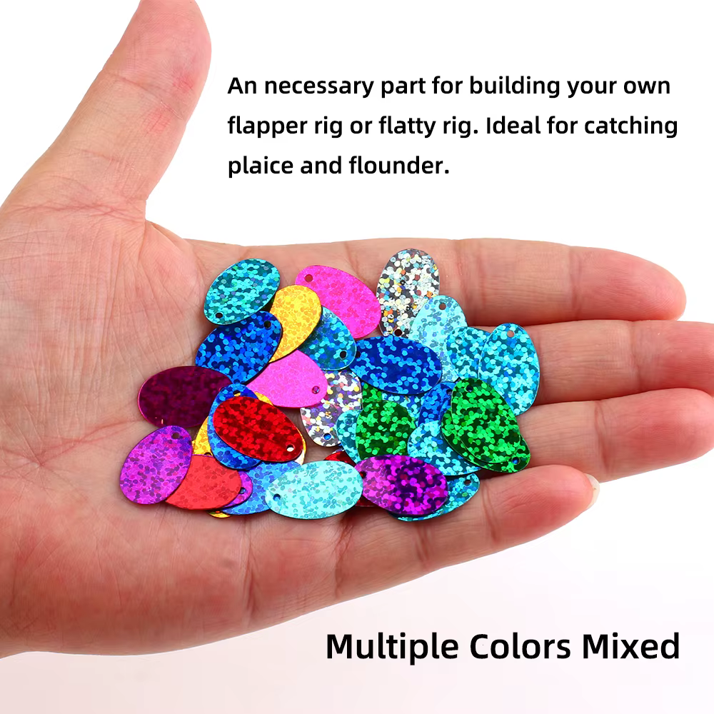 Ellllv Spinner PVC holográfico - Atractor para pesca marina - imagen 5