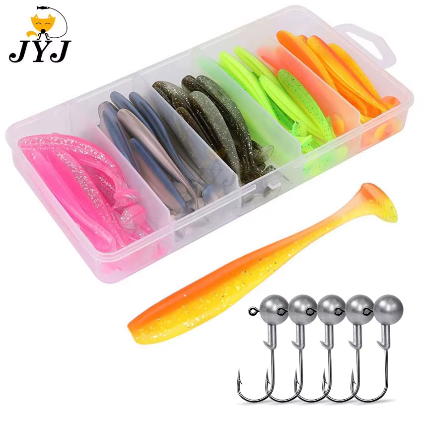 Senuelo Minnow JYJ Cola de paleta – Bass y Lucio - imagen 3