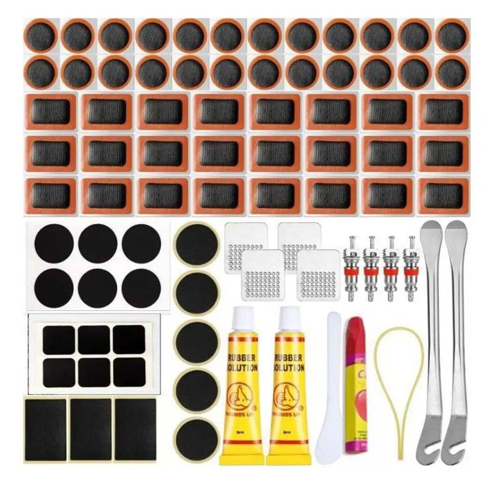 Kit de reparación de neumáticos con parches vulcanizantes y lima metálica - imagen 5