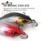 WALK FISH Señuelo Minnow hundible para trucha y lucio – Wobbler - imagen 2