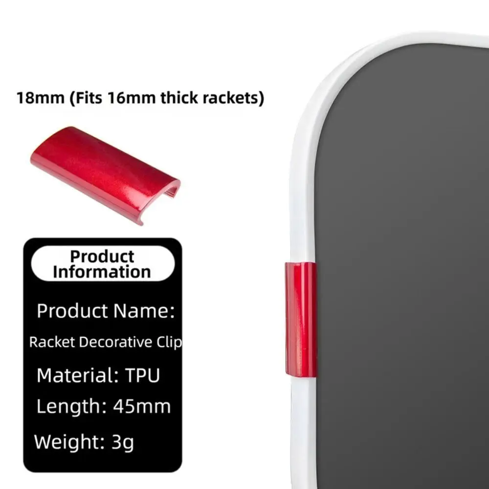 Protectores de borde pickleball 16 mm con clips y absorción impactos - imagen 3