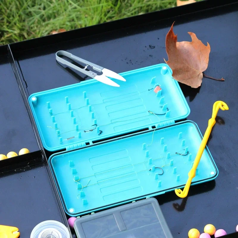 Ackibbik Caja para aparejos: bajos de línea y anzuelos carpfishing - imagen 5