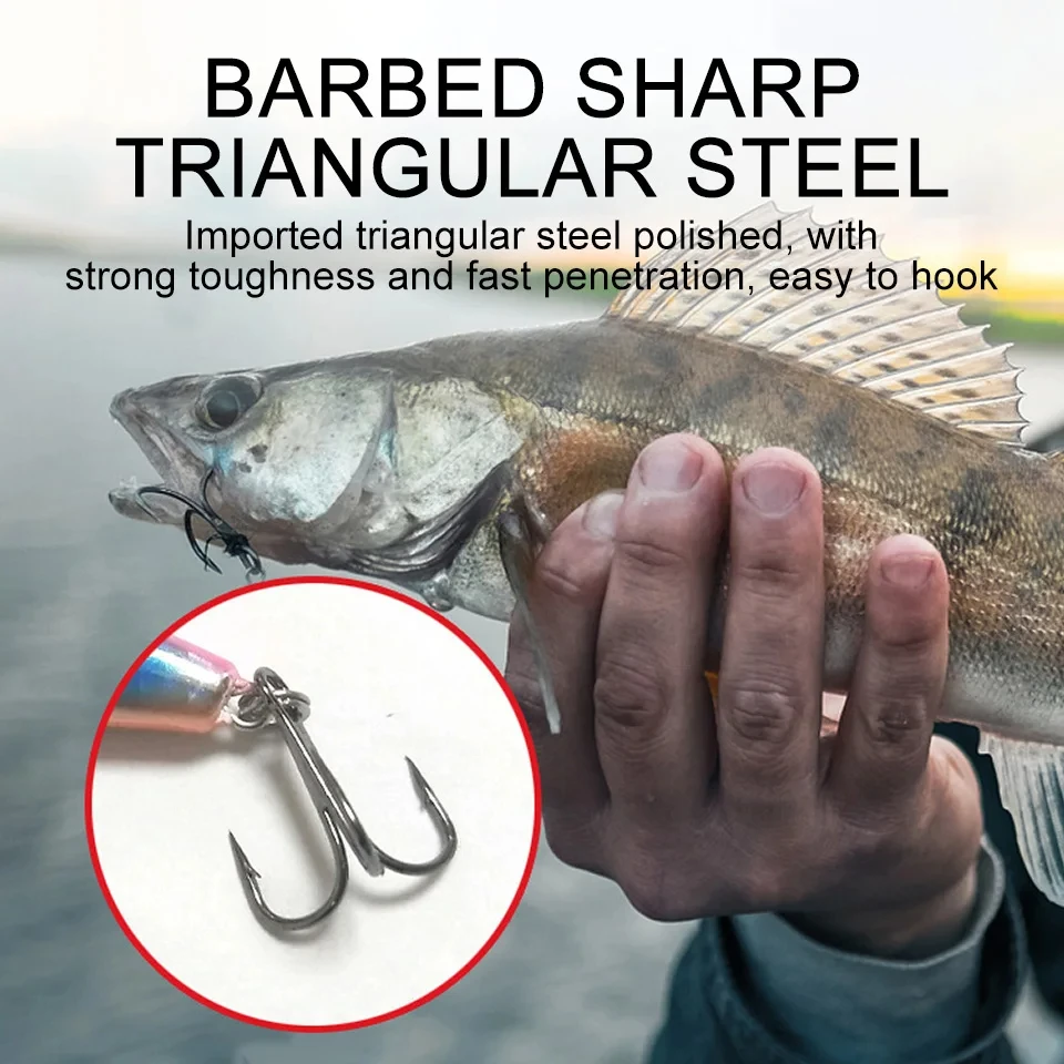Walk Fish Minnow Hundido - Señuelo para Lucio y Carpa, Ojos 3D - imagen 2