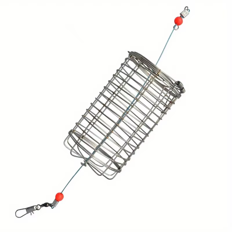 Alimentador jaula cebo acero inoxidable para pesca - imagen 2