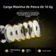 Carrete giratorio Huidiao AP-II Zero Play – arrastre suave - imagen 3