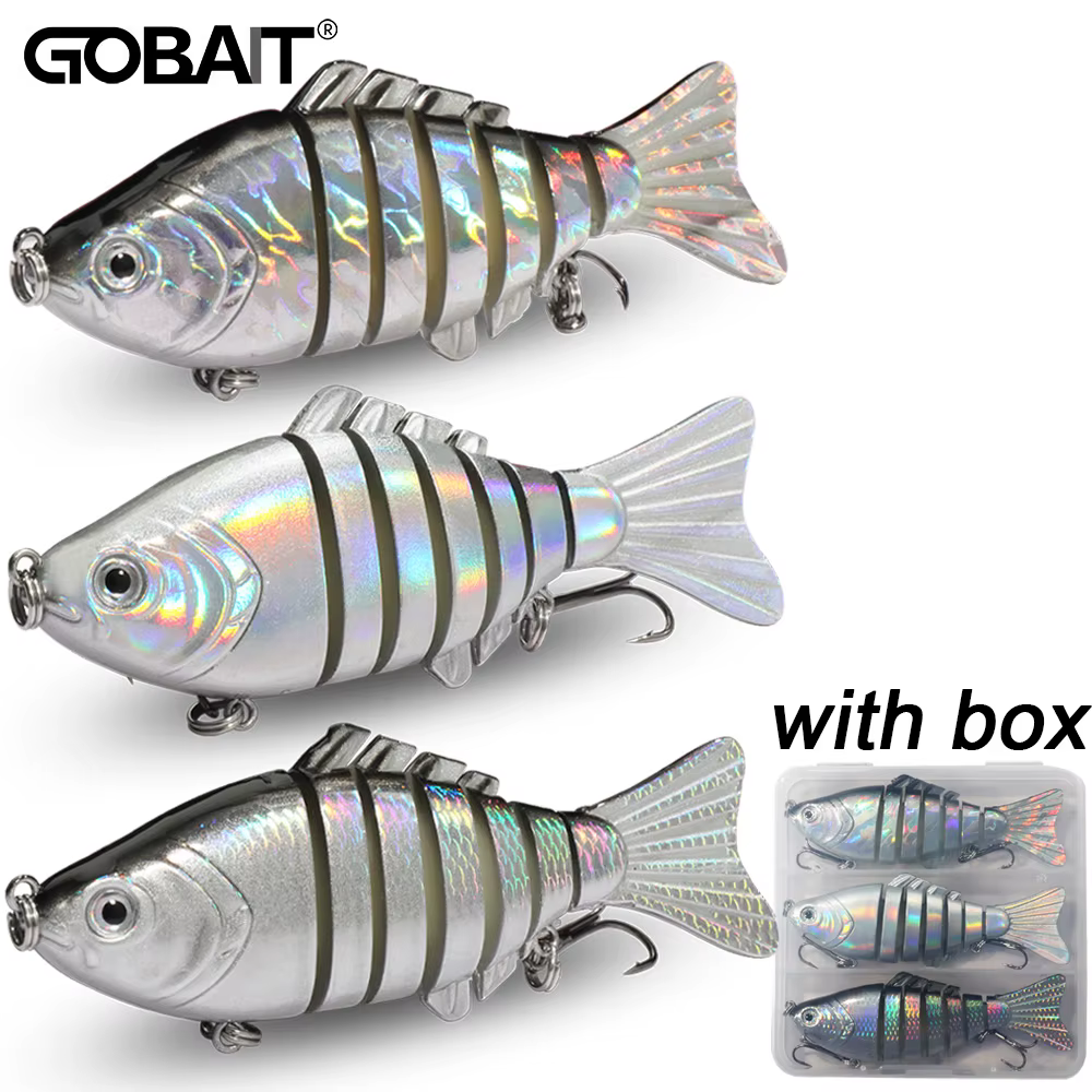 Swimbait Articulado Sonajero – Señuelo Biónico con Anzuelos Triples - imagen 3