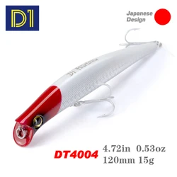 Seabait Pecsa Tackle D1 Popper Flotante – Señuelo Topwater para pesca