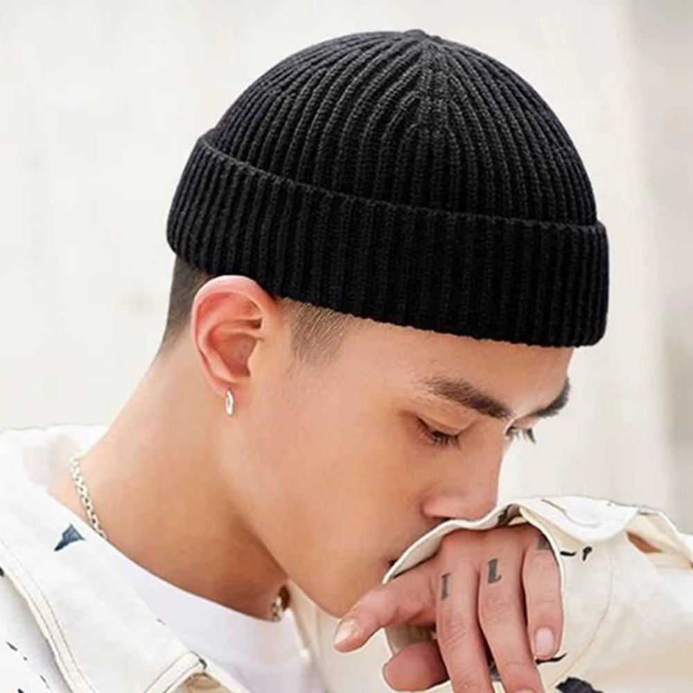 Gorro de pescador coreano con brida – Ideal otoño e invierno - imagen 4