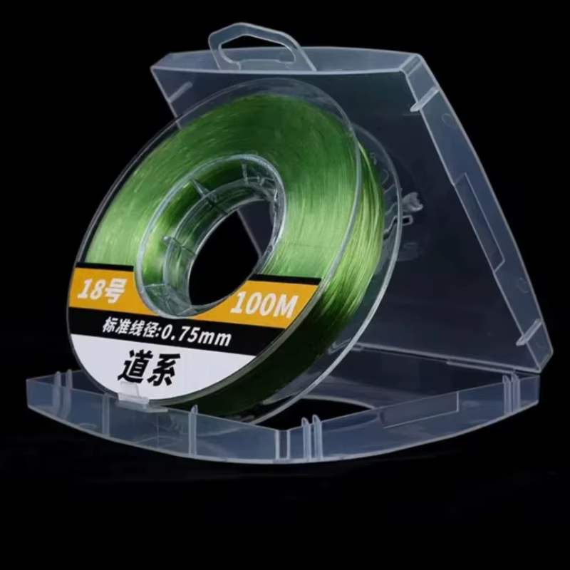 Línea de nailon para carpa negra 100 m - tippet ultrarresistente - imagen 5