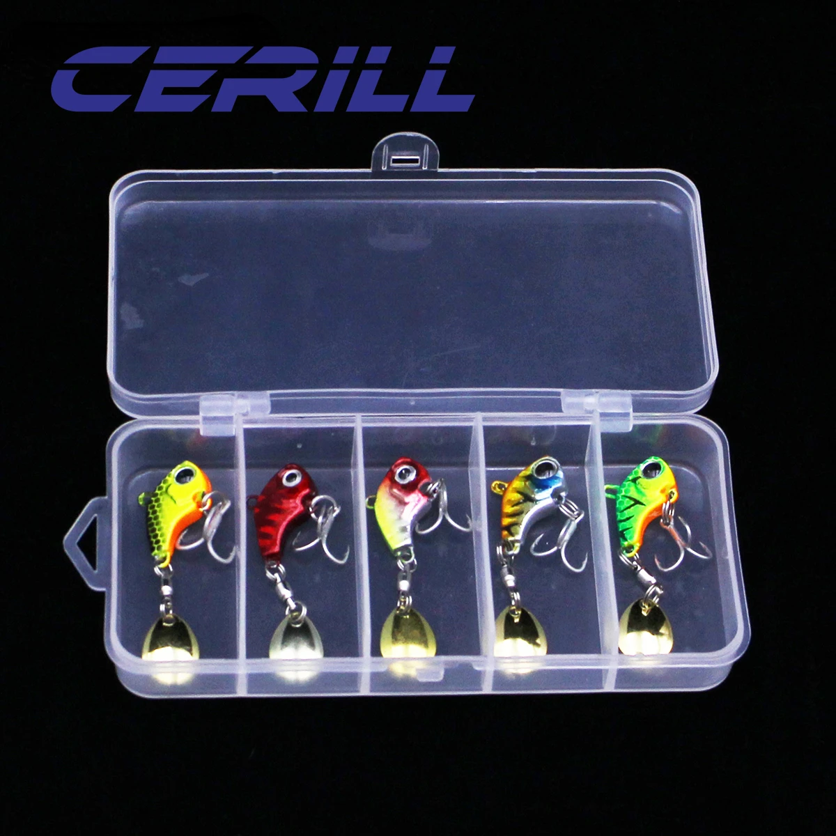 Spinner Cuchara VIB 7g – Señuelo Artificial para Lubina Swimbait