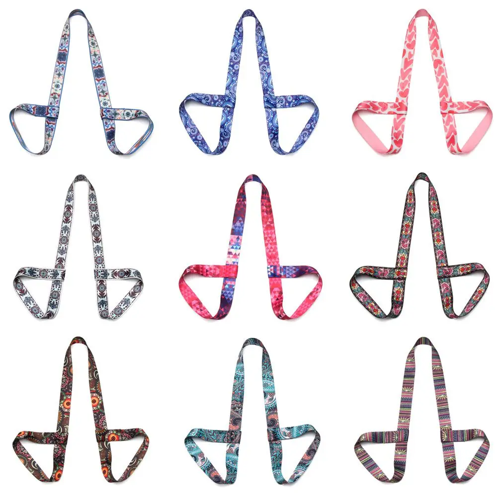 Correa para esterillas de yoga multicolor – Cinturón de transporte - imagen 2