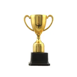 Trofeo dorado infantil mini copa de premio – recuerdo artesanal