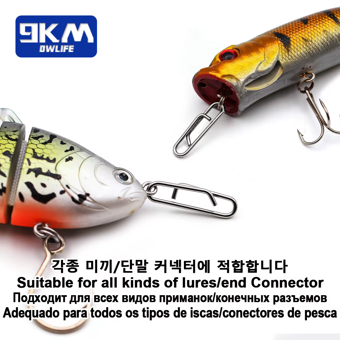 Clip Potencia Cambio Rápido Acero Inoxidable – Pesca Deportiva