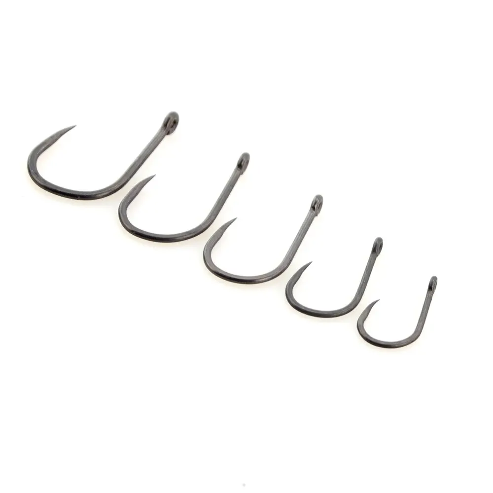 Hirisi 8002 Anzuelos sin púas – Acero alto carbono y revestimiento PTFE - imagen 2