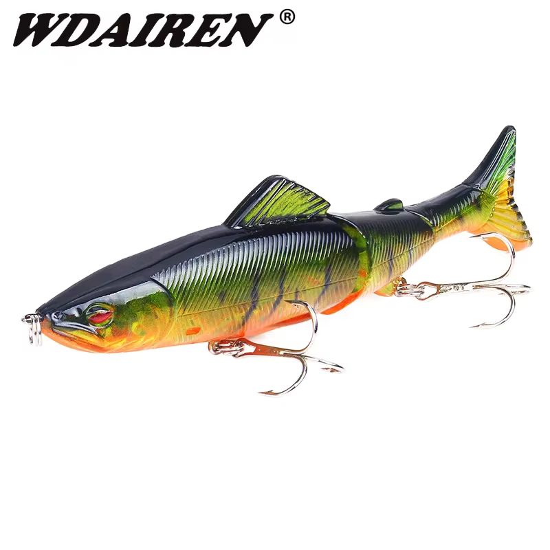 Swimbait Wobbler Minnow 13cm 18g – Cebo artificial lubina - imagen 3