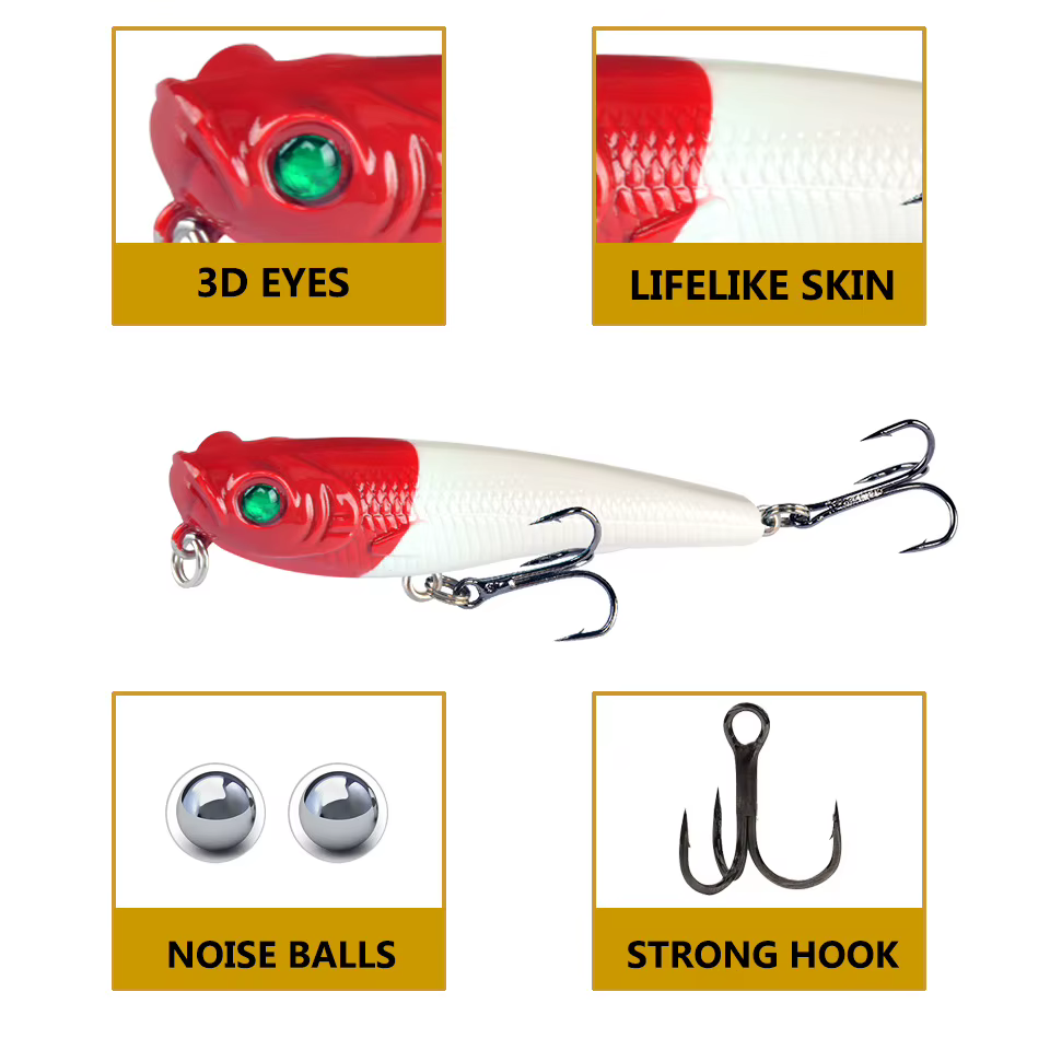 VMC Wobbler Crankbait 7cm – Señuelo Flotante Trucha - imagen 5