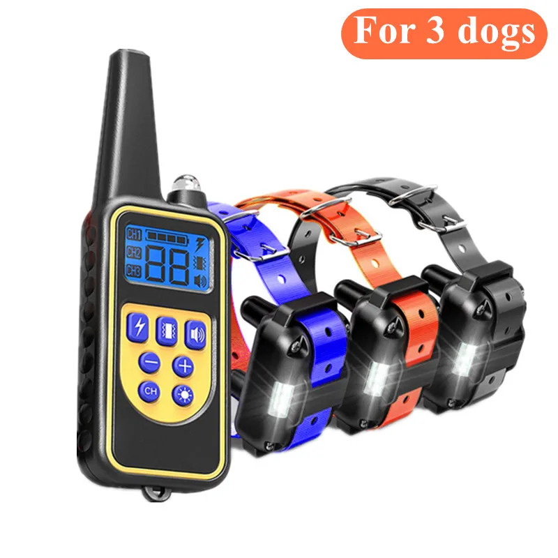Collar Electrónico Recargable Impermeable IPX7 Entrenamiento Perros - imagen 4