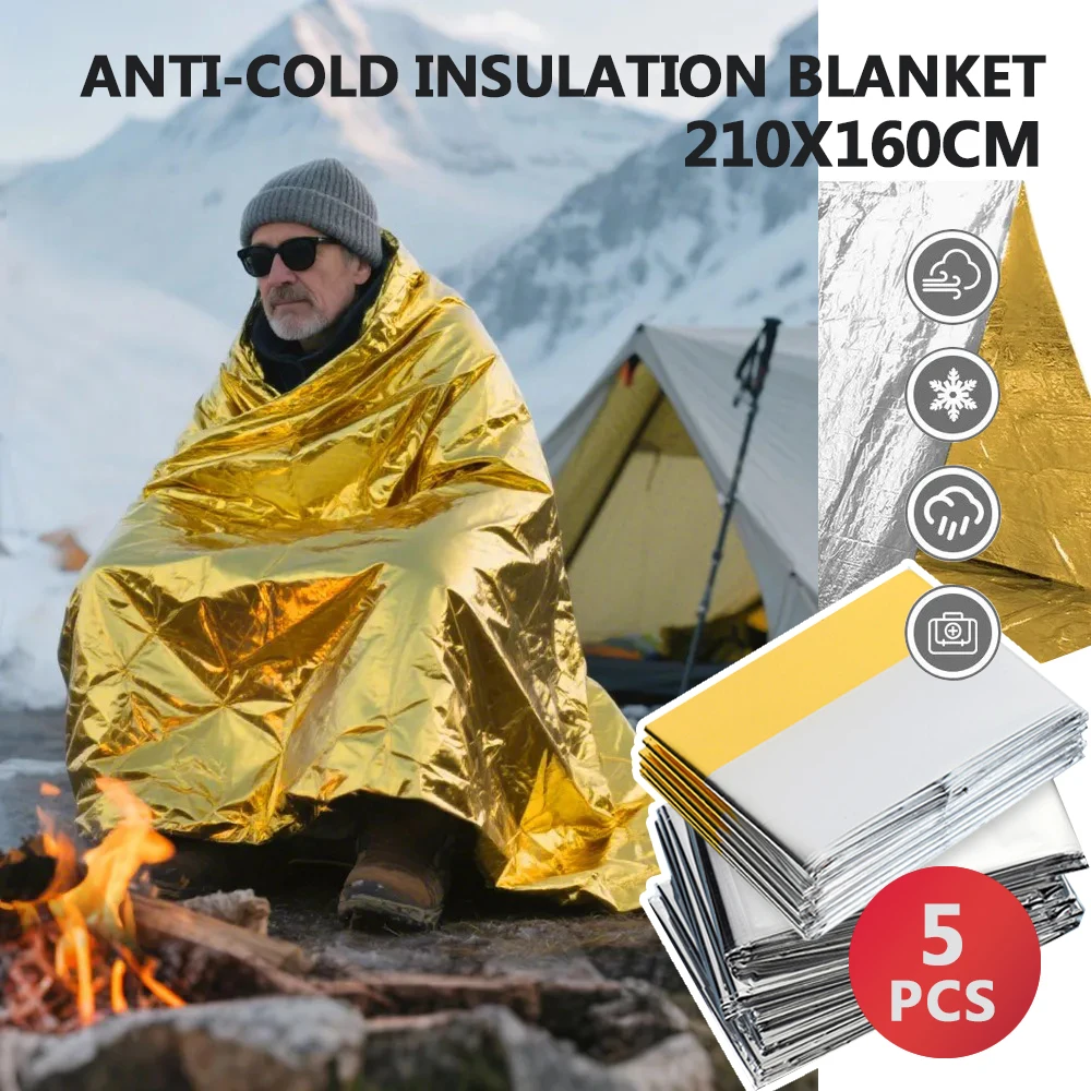 Manta térmica de emergencia Greenh para pesca y camping