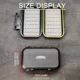 Señuelo mosca impermeable doble cara para trucha con caja - imagen 4
