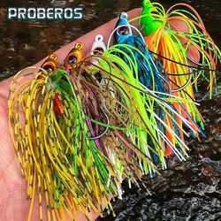Spinnerbait PROBEROS para lubina – Falda y alambre reforzado