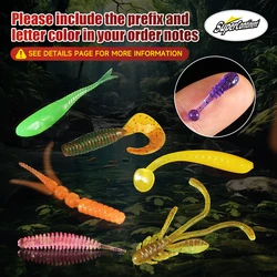 Polaris Glider Whitebait: señuelos blandos para spinning