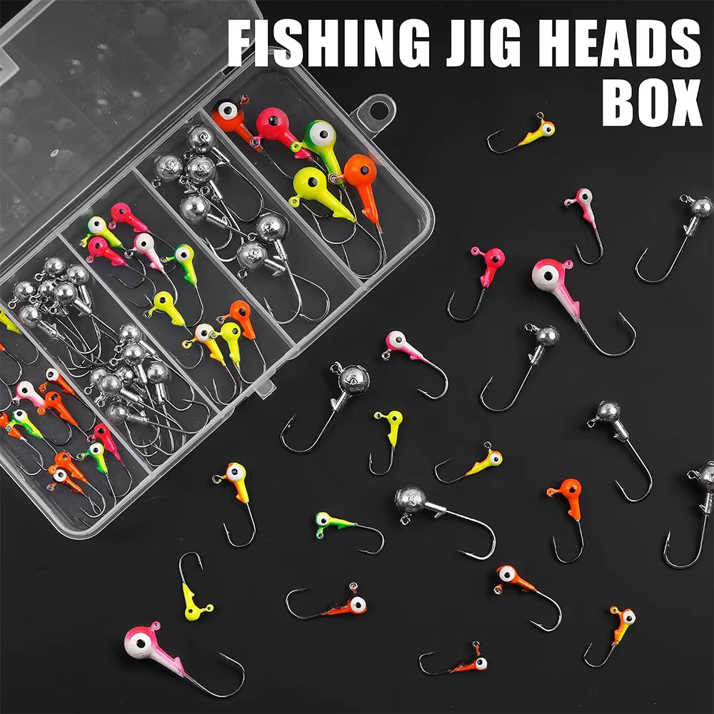 Kit Jig Head Bola Redonda para Lubina y Trucha - imagen 5