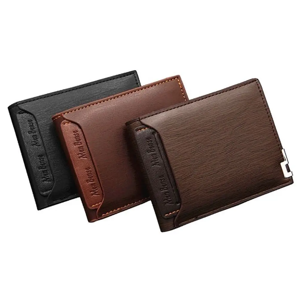 Cartera corta hombre multifuncional diseño moderno, tarjetero casual - imagen 4